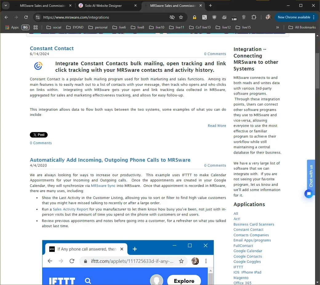 MRSware Customization and Integration